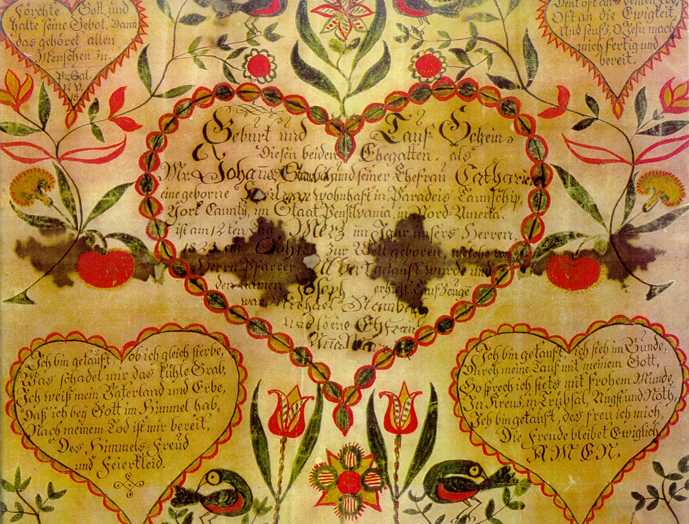 Baptismal Certificate